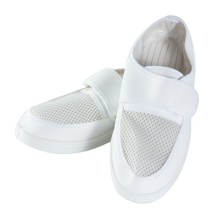 Chaussures de travail antistatiques en PU LN-7106 Chaussures en maille ESD de sécurité pour salle blanche