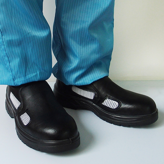 Chaussures de travail ESD Chaussures de sécurité respirantes d'été antistatiques